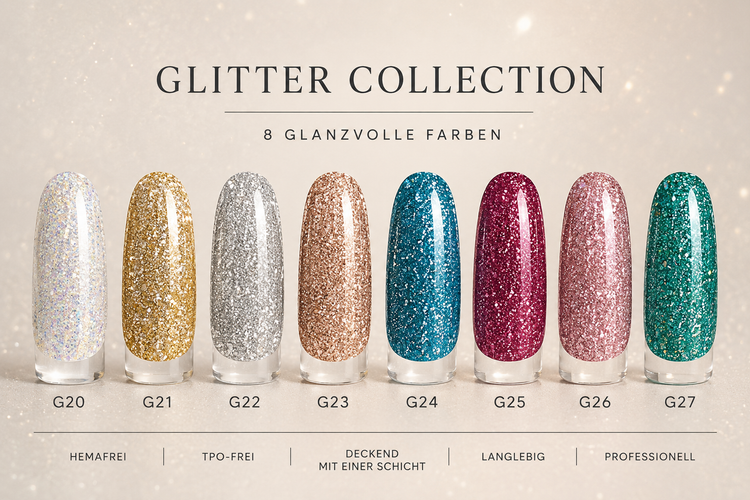 Nail-Polish Color Glitter